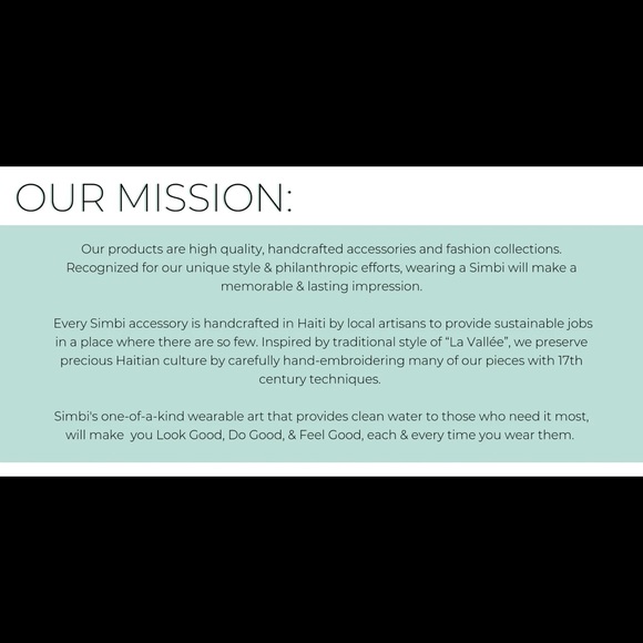 NWOT Simbi cloth bracelet - Picture 3 of 3